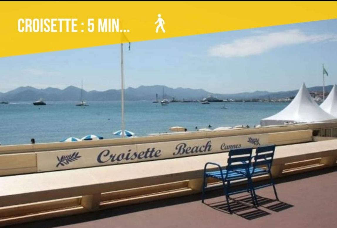 Perle Rare Centre Croisette Cannes 1Mn La Mer 5Mn Palais 4P Extérieur photo